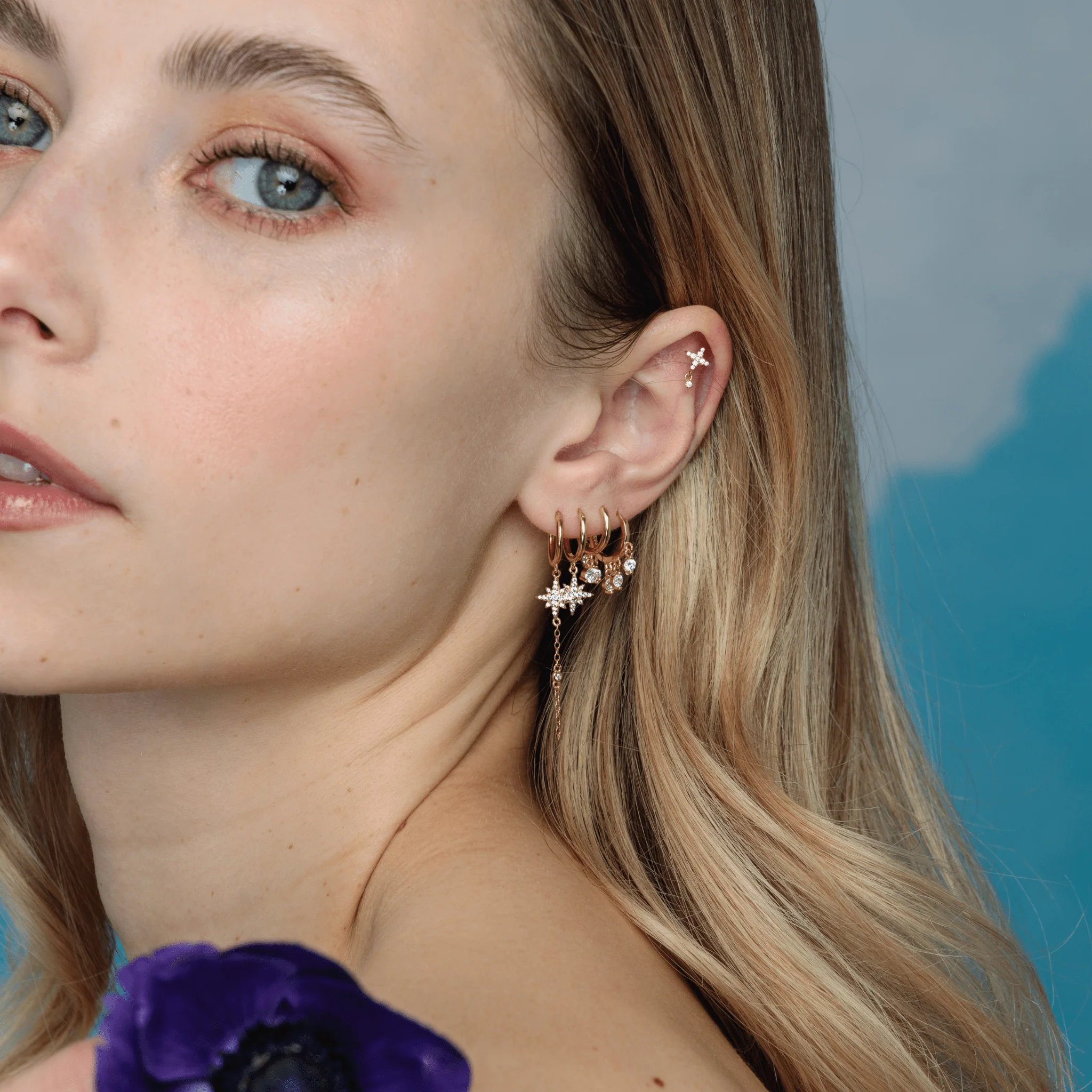 BOUCLE D'OREILLE NICE - Image 8
