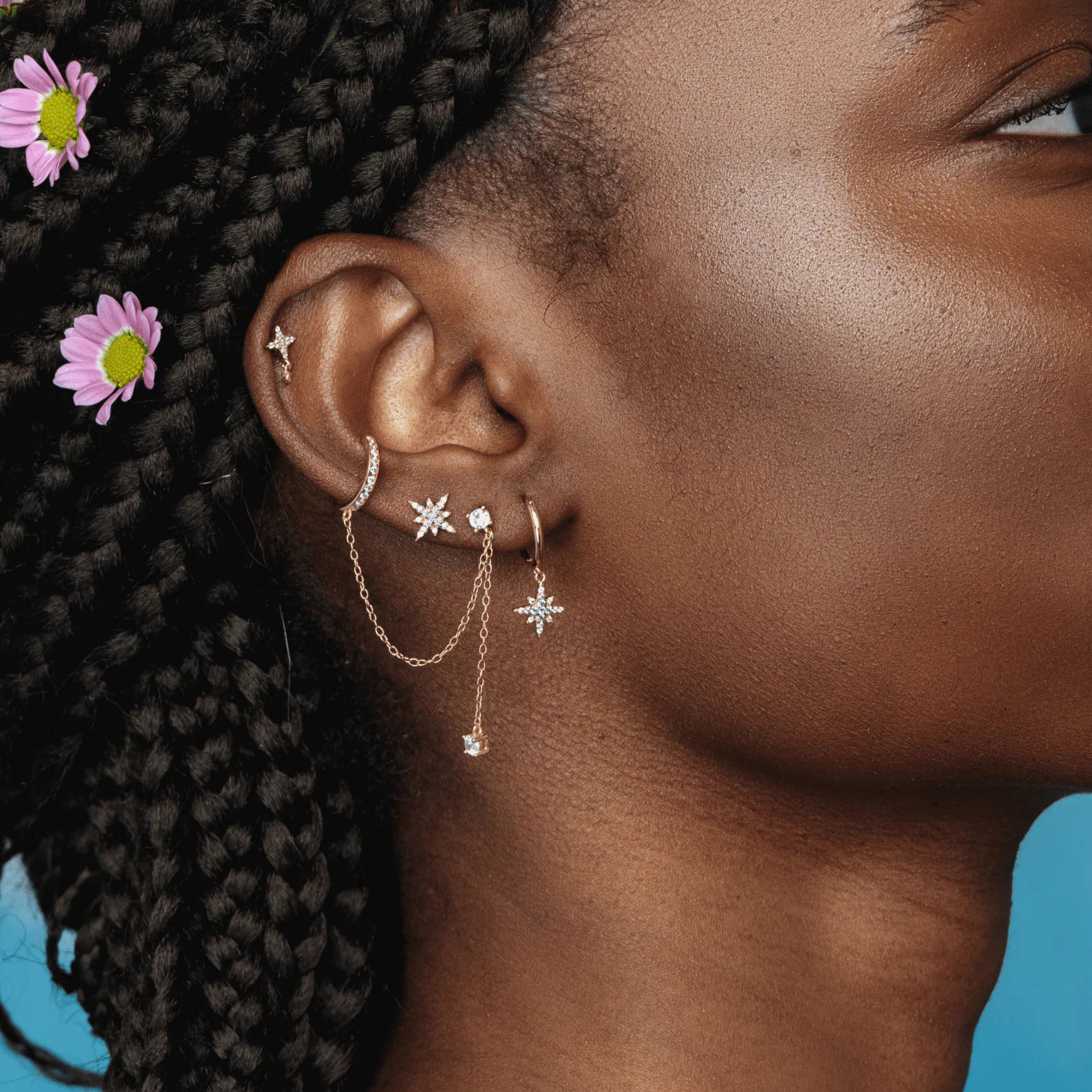 BOUCLE D'OREILLE DAMAS - Image 2